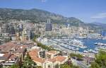 Der Hafen von Monaco. Aufnahmedatum: 25. Juli 2015.