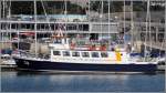 Die DART VENTURER liegt im Hafen von Torquay. Sie wird auch fr Fahrten auf dem River Dart eingesetzt und kann bis zu 300 Passagiere transportieren. 29.05.2012