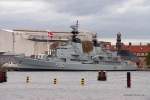 F 352 im Hafen von Kopenhagen Sep. 2009.