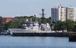 ex-FGS F212 KARLSRUHE | KIEL-ELLERBEK | WTD 71 | Mai 2026 | Ein Fotomotiv, bei dem es von Jahr zu Jahr zunehmend schwieriger wird, eine passende Kategorie zu finden.