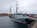 Küstenschutzschiff MHV 909 Speditoeren, Baujahr 2009, im Hafen von Fredericia (21.07.2019)