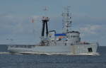 Seeschlepper der „Wangerooge“-Klasse. Gesehen vor Cuxhaven am 26.09.2018.