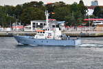 Y839 MUNSTER , Sicherungsboot , 28,90 x 6,50 m , Baujahr 1993 , 11.09.2025 , Rostock-Warnemünde , 