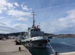 Schlepper MP-41 der Marine von Montenegro im Hafen von Bar (21.09.2015)