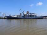 A834 HNLMS Den Helder (179,3x26,4m; Yard-number 312421000)ist ein Combat-Support-Ship(CSS), während seiner Erbauung in der Damen-Shipyards-Galați, und nach Fertigstellung für die