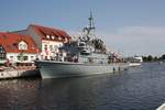   Jamno   - 634 - aus Polen - MSR-Boot. Am 23.07.2016 im Stadthafen Ueckermünde.