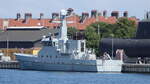 Patroullienboot der Diana Klasse, Diana P520, gebaut 2006, 2 × MTU 396 16V TB 94 Dieselmotoren, gesehen im Hafen von Kopenhagen (23.07.2021)