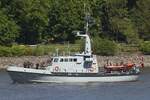 Patrouillenboot MHV 808  LYRA (MMSI 219000188); Eigner/Betreiber: Marine D�nemark; Datum: 08.05.2026; Aufnahmeort: Elbe/Hafen Hamburg, Deutschland; Das Bild entstand anl�sslich der Einlaufparade zum 837. Hafengeburtstag.