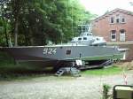 Torpedoschnellboot (KTS-Liebelle) der Volksmarine  ausgestellt im Marinemuseeum Dhnholm-Stralsund