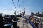 Der Bug der Gorch Fock aufgenommen beim Open Ship im Hamburger Hafen am 07.08.10