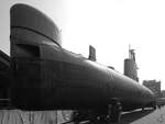 S 506 ENRICO TOTI ist eines von vier U-Booten der Toti-Klasse und wurde 1968 in Dienst gestellt. (Museum für Wissenschaft und Technik in Mailand, April 2015)