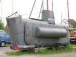 Ehemaliges sowjetisches Atom-U-Boot ;o) vor dem Spijk in Varel (04.06.2006)
