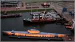 Im Museumshafen des Deutschen Schifffahrtsmuseums in Bremerhaven liegen eine Reihe interessanter Schiffe. Aufnahmedatum: 06.11.2006