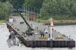 U-Boot S 182 (U 32) am 19.07.2021 in der Kieler Förde unweit Laboe