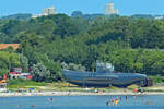 U 995 beim Marineehrenmal Laboe.