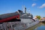 U-Boot der ehemaligen Rotbannerflotte kann man im Haupthafen, nahe dem  Historisch-Technischen Museum  Peenemünde, für 6.00 ¤ besichtigen.