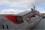 Das ehemalige sowjetische U-Boot U 461 kann in Peenemünde besichtigt werden. Ich habe den Eindruck, dass die Außenhaut seit meinem letzten Besuch 2005 keinen Farbanstrich mehr erhalten hat. 06.05.2019