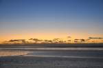 Abendstimmung auf der Nordsee vor Norddeich.