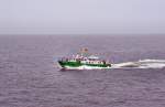 Das Zollboot  Lneburg  am 20.09.09 auf der Nordsee vor Norderney.