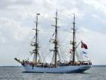 Vollschiff  Srlandet  aus Norwegen auf der Hanse Sail 09.