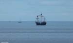 Auf der Ostsee in der Lübecker Bucht unterwegs ist das Segelschiff LISA VON LÜBECK am 23.09.2012