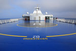 Auf Deck der  FINNMAID  (Finnlines), IMO 9319466.