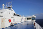 Auf Deck der  FINNMAID  (Finnlines), IMO 9319466.