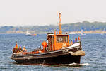 Schlepper TITAN, Baujahr 1910, am 22.7.2018 in der Ostsee vor Lübeck-Travemünde