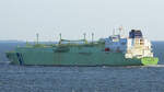 LNG-Tanker BW PAVILION VANDA (IMO 9640437) am 17.7.2021 in der Ostsee