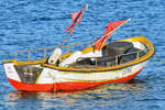 Fischereiboot SIE 105 am 22.09.2021 in der Ostsee bei Sierksdorf