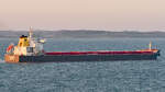 AP ARGOSY (Bulk Carrier, IMO 9511258) am 08.02.2023 in der Ostsee  