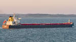 AP ARGOSY (Bulk Carrier, IMO 9511258) am 08.02.2023 in der Ostsee
