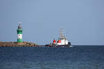 VB ROENNEBECK (IMO 7612620) vor Mukraner Leuchtturm.