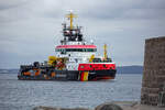 ARKONA (IMO 9285811) der Küstenwache vor der Sassnitzer Ostmole. - 13.09.2023