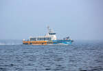 HYDROCAT 55 (IMO 9949601) im Seenebel vor Sassnitz.