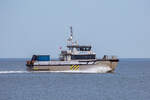 SEACAT ENTERPRISE (IMO 9824320) auf der Fahrt zum Sassnitzer Hafen.