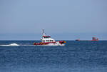 Im Vordergrund PILOTER mit Ziel Mukran und im Hintergrund Hopper Barge BOANN (IMO 9808792). - 10.07.2025
