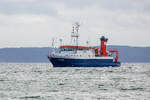 Forschungsschiff ALKOR (IMO 8905880) vor Sassnitz. 17.09.2025