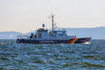 Zollboot HIDDENSEE (IMO 8632213) vor Sassnitz. - 27.09.2026