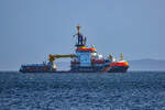 Mehrzweckschiff NEUWERK (IMO 9143984) vor Sassnitz. - 14.10.2026