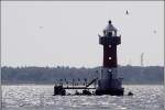 Der Leuchtturm Peenemnde steht seit 1954 bei Usedom nordstlich der Tonnenbankrinne in der Ostsee. Aufnahmedatum: 22.08.2005