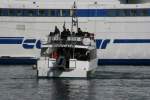 M/S  Grecale  legt in Marina Grande auf Capri an.