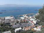 Die Bucht von Algeciras, auch Bucht von Gibraltar genannt am 07.10.2016.