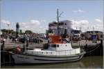 Das Motorrettungsboot RICKMER BOCK war von 1944 bis 1981 unter verschiedenen Namen, stationiert in mehreren Orten an der Nordsee, im aktiven Einsatz. Seit 2003 liegt sie im Museumshafen Bsum. 13.08.2010