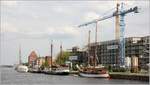 Im Museumshafen in Greifswald lagen am 08.05.2019 einige Segelschiffe. 
Weitere Infos unter: https://www.museumshafen-greifswald.de/