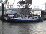 OTTENSTREUER (ENI 05105640) am 9.11.2018, Hamburg, Elbe, Museumshafen Övelgönne /  Ex-Namen: WS 33 (1992-2007), WS 3 (1958-1991) /  Schweres Hafenstreifenboot der Wasserschutzpolizei Hamburg