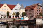 Der Schlepper STEPPKE gehrt seit 2000 zu den Ausstellungsstcken im Museumshafen Wolgast. Aufnahmedatum: 29.08.2005