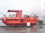 Ein Schiff der Feuerwehr Trier. Technik-Museum Speyer, 01.11.05.