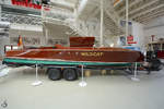 Das Schnellboot  Wildcat  im Technikmuseum Speyer.