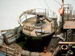 Kriegs-Fischkutter V 1208, Ansicht 20mm-Zwilling-FlaK